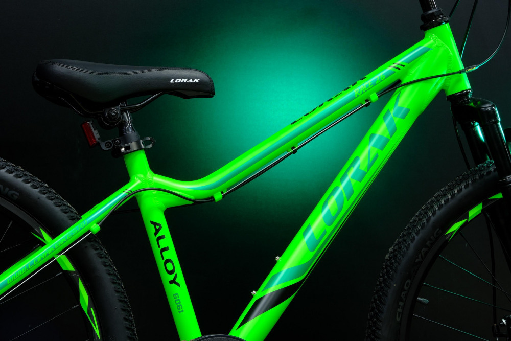 Lorak Race 26 Матовый Зелёный 13р (на рост 130-148)