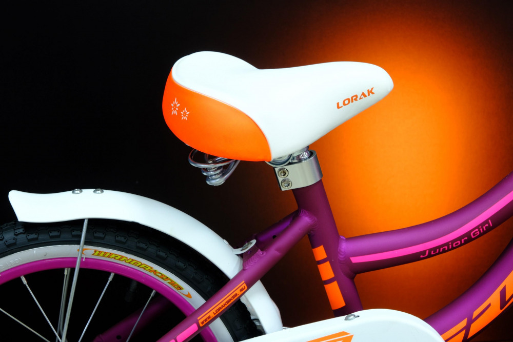 Lorak Junior 14 Girl Матовый Фиолетовый/Оранжевый
