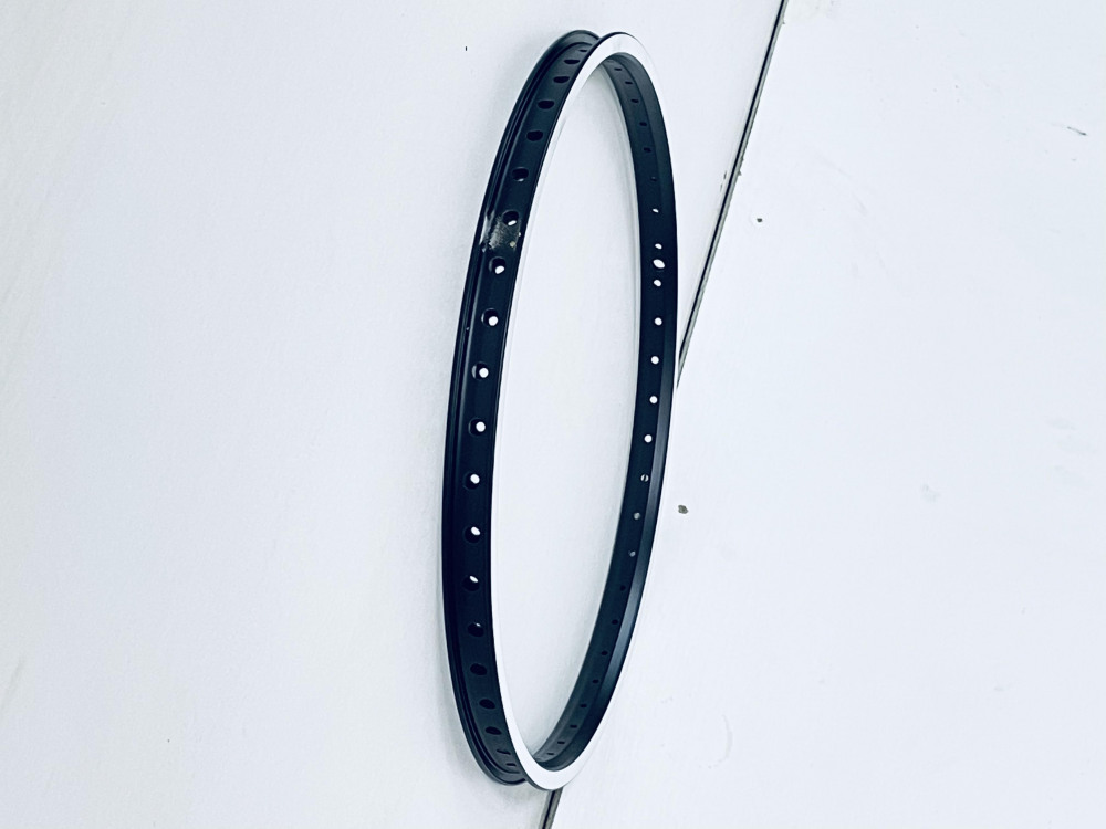 Обод неспицеваный Lorak 20 14G*48H BMX двойной черный, код 41538