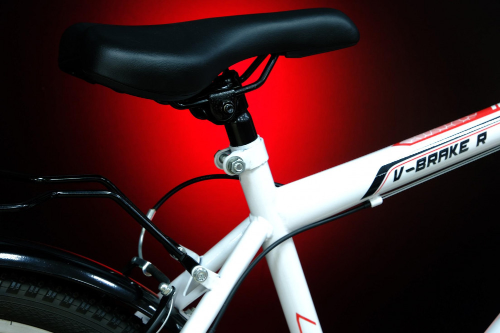 MAXSTAR 26" V-BRAKE R Белый/Красный