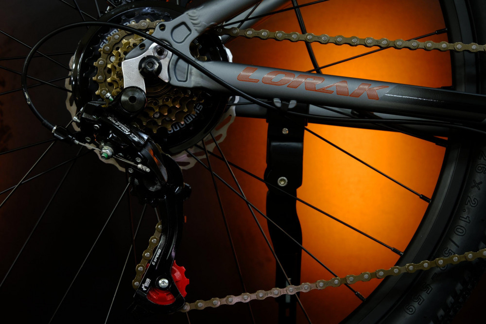 LORAK MAX 150 Матовый Серый/Оранжевый 13р (на рост 130-148)